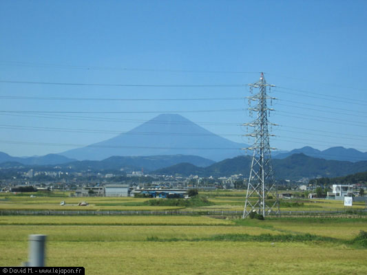 Fuji san sans neige au sommet