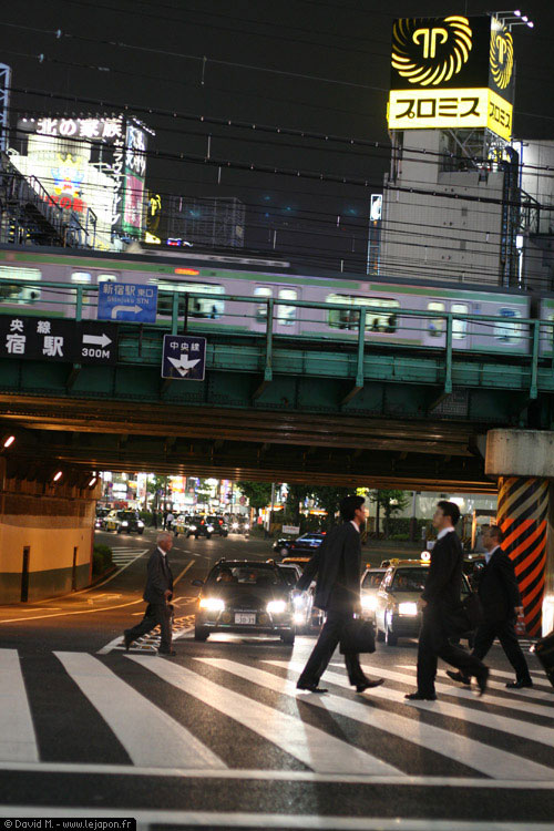 Shibuya la nuit