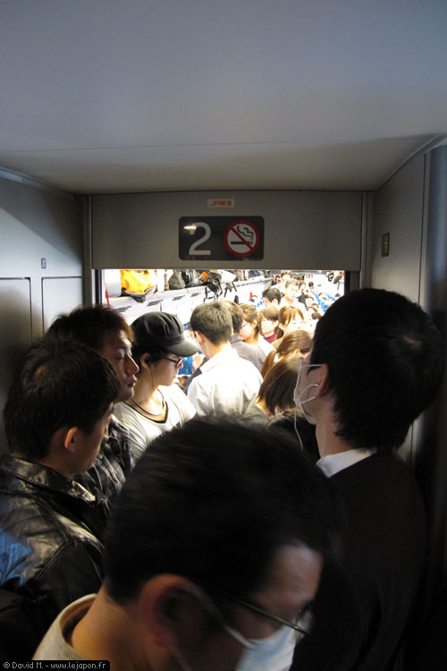 Shinkansen en début de Golden Week