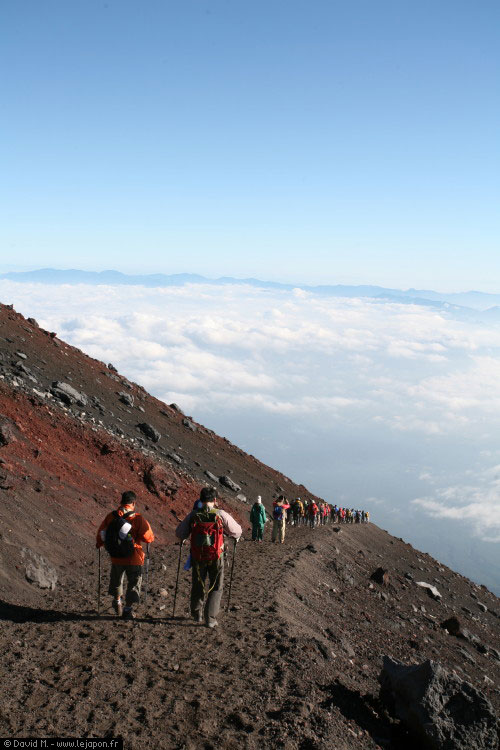 Descente du Mont Fuji