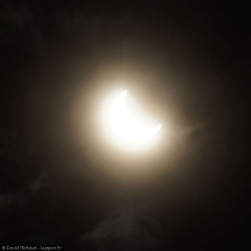 Eclipse totale au Japon - Tokyo 2012